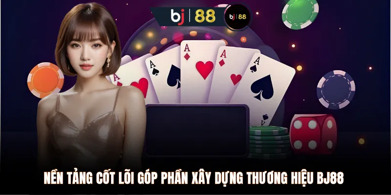 Nền tảng cốt lõi góp phần xây dựng thương hiệu BJ88